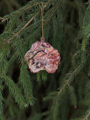 Pink marble Lump  - Christmas toy