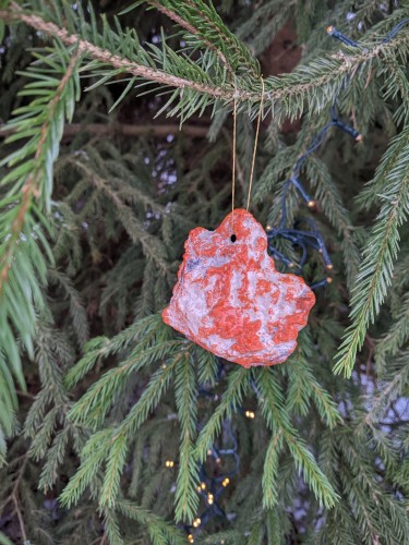 Orange Lump  - Christmas toy