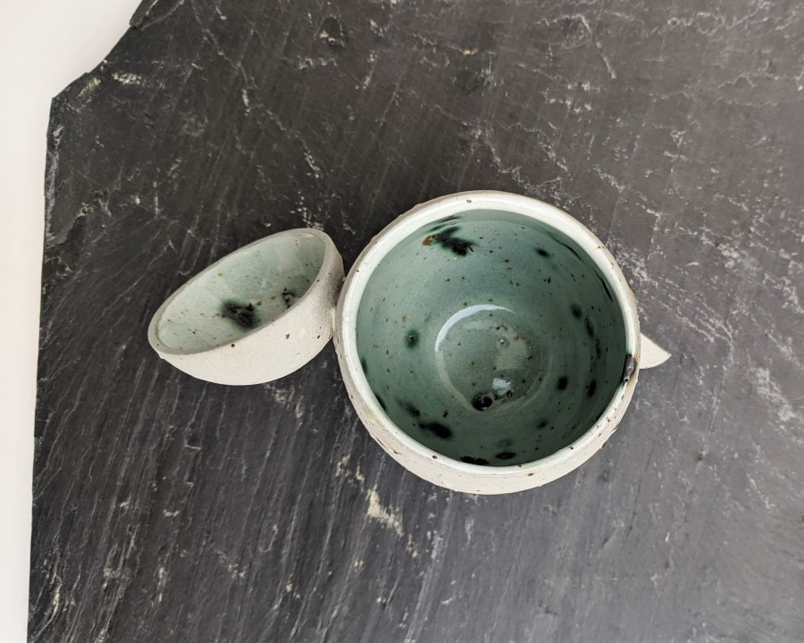 Green clay mug No. 2